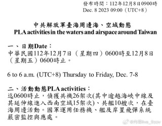 搜狐订阅：澳门今日闲情免费资料-台媒:解放军42机舰“270度”围台岛
